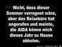 Anruf vom Reisebuero.....