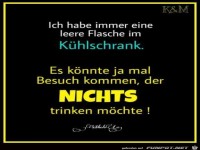 Habe immer leere Flaschen