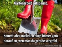Gartenarbeit entspannt