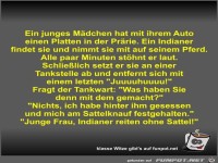 Ein junges M�dchen hat mit ihrem Auto einen Platten in der