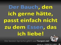 Der Bauch, den ich gerne h�tte