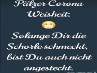 Lustige Corona-Weisheit