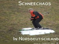 Was fr ein Schnee-Chaos