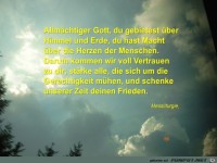 allmaechtiger Gott du gebietest