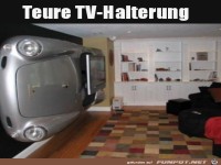 Teure TV-Halterung