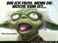 Ich bin froh