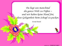 Da liegt uns die Welt