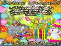 Hasenchaos und Eierfreude im Morgenlicht!