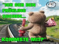 Ich geh den Fr�hling suchen.........