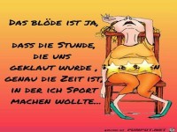 das Blöde ist ja,........