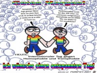 Tag gegen Homophobie und Transphobie