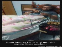 wenn Maenner krank sind