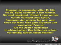 Ehepaar im gesegneten Alter