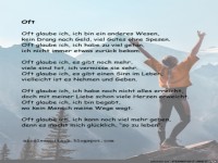 Oft - Gedicht von Nicole Sunitsch