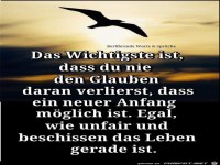 Ein neuer Anfang ist m�glich