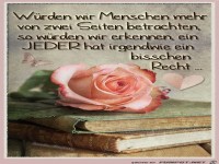 W�rden wir Menschen von mehr Seiten betrachten