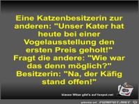 Eine Katzenbesitzerin zur anderen