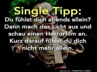 Lustiger Single-Tipp f�r einsame Abende