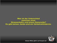 Was ist der Unterschied zwischen einer Strassenbahn und...