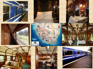 LE TRAIN BLEU AFRIQUE DU SUD gil