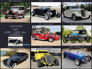 American Cars von 1915 bis 1934