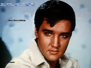 eine Jukebox mit Elvis-Presley-Gospelsongs