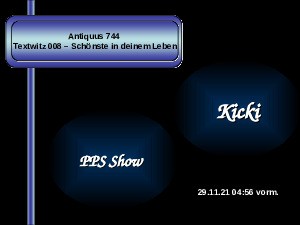 Antiquus 744 - Textwitz 008 -Schoenste in deinem Leben