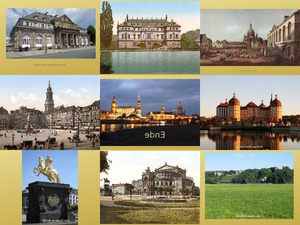 Dresden einst und heute