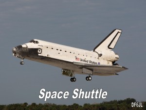 das Space-Shuttle vom Typ DF6JL