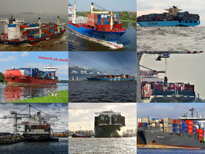 klicke hier, um die Datei herunterzuladen Container-Schiffe