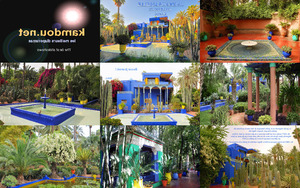 Marokk Marakesh - Majorelle - kert