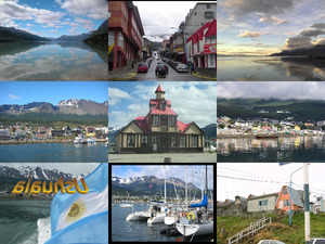 ushuaia suedl stadt argentiniens ge