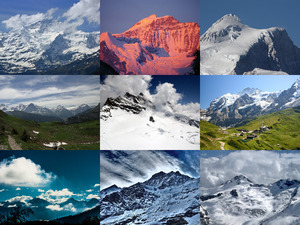 klicke hier, um die Datei herunterzuladen Verschneite Berge