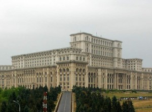 der Parlamentspalast in Bukarest