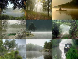 Landschaften im Nebel