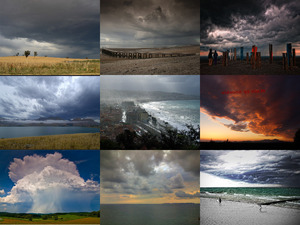 klicke hier, um die Datei herunterzuladen Rain is coming - schwere Regenwolken