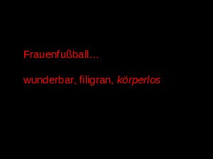 Antiquus 253 - Frauenfussball