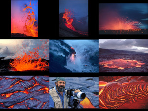 Vulkane und Lava