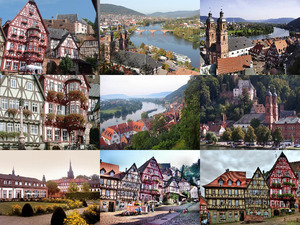 klicke hier, um die Datei herunterzuladen Miltenberg mit Fachwerkbauten