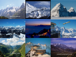 klicke hier, um die Datei herunterzuladen die Schweizer Alpen