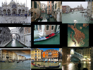 Bilder von Venedig mit Musik von Pavarotti