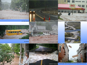 Bilder vom Hurrikan Irene