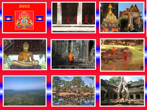 Kambotscha 40 Tempel u Moenche