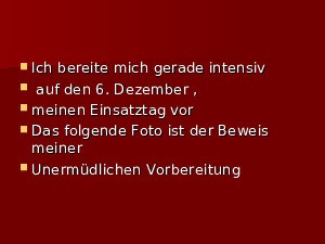 Gruss vom Weihnachtsmann