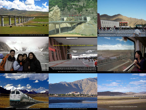 Zuege-China-Tibet Railway-