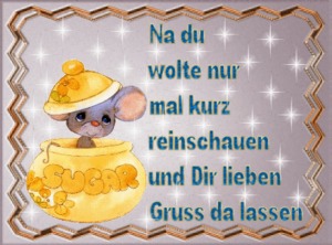 Na du wollte nur