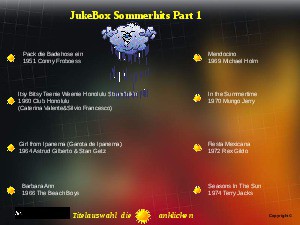 JukeBox Sommerhits Teil 1