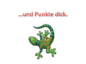 Streifen und Punkte