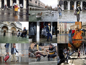 Hochwasser in Venedig