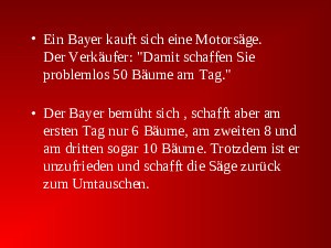 ein Textwitz - die Baumsge